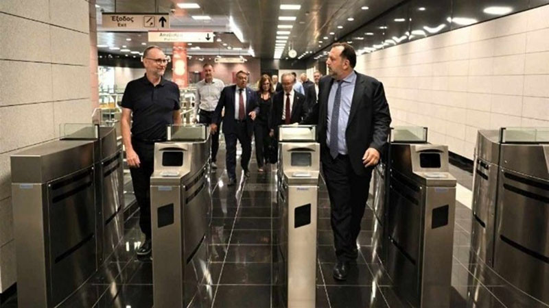 Метрото в Солун ще бъде спряно за 15 дни през март