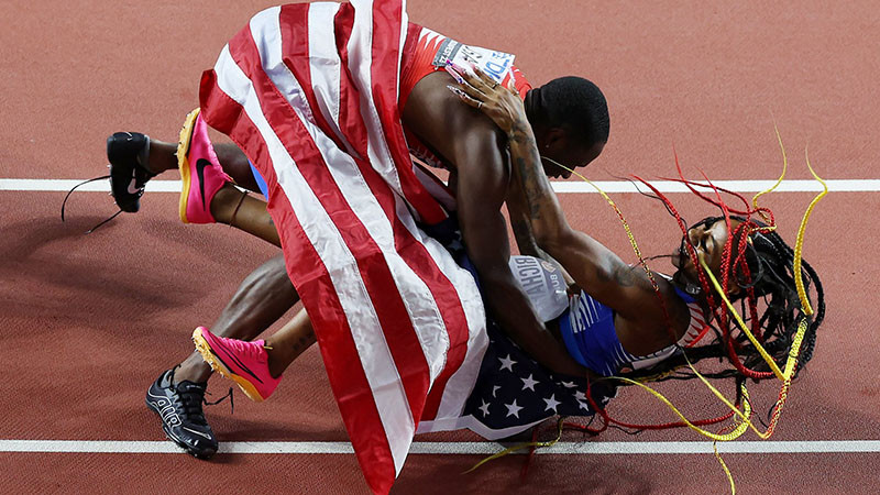 Арестуван е още един американски спринтьор