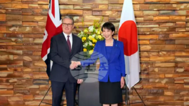 Британският премиер Киър Стармър покани японската министър председателка Санае Такаичи