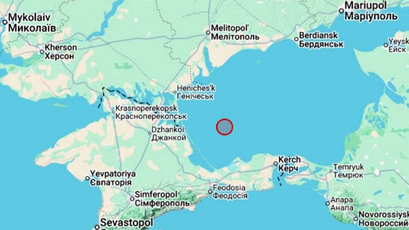 Земетресение с магнитуд 5,1 разтърси полуостров Крим