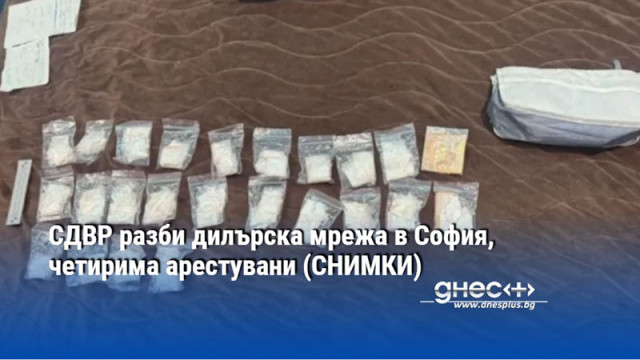 Четирима души са задържани при специализирана полицейска операция на СДВР