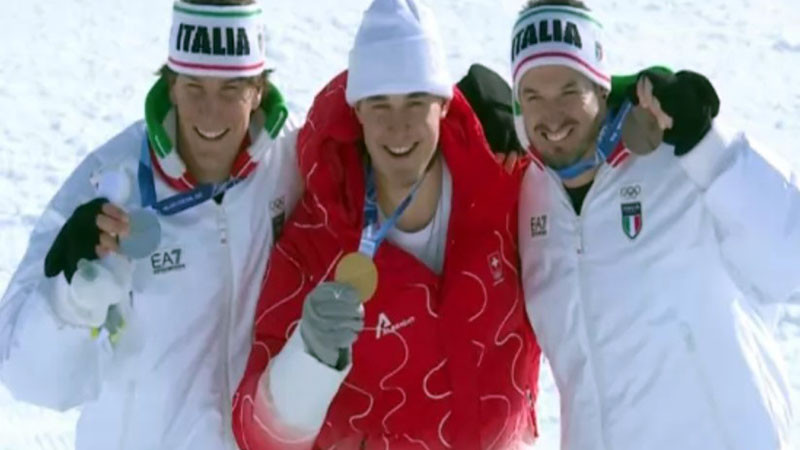 Швейцарец е първият олимпийски шампион в Милано-Кортина