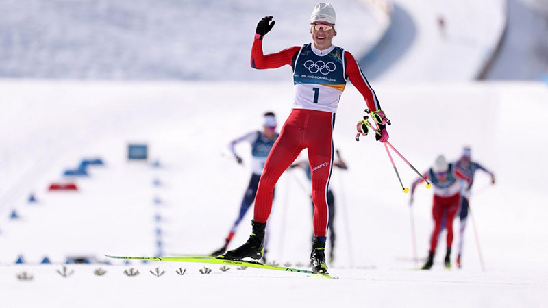 Йоханес Клаебо за шести път е олимпийски шампион