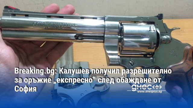 Вижте бойния арсенал на природозащитниците – автомати и пушки помпи