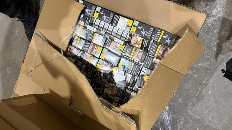 Близо 500 000 къса контрабандни цигари откриха митничарите на МП Лесово