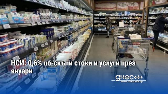 Инфлацията на годишна база е 3 5 Националният статистически институт