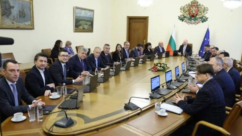 Последното заседание на правителството в оставка