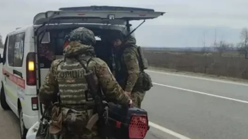 Руски дрон атакува украинското подразделение Бели ангели в Харковска област