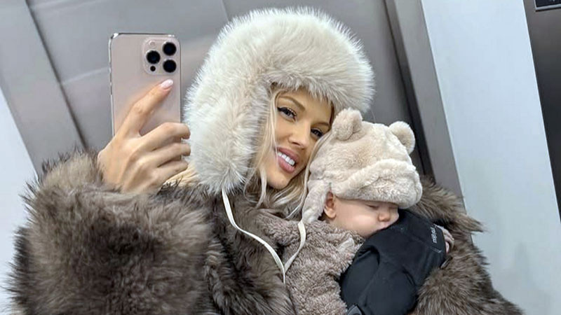 Натали Трифонова най-накрая показа лицето на сина си Арън