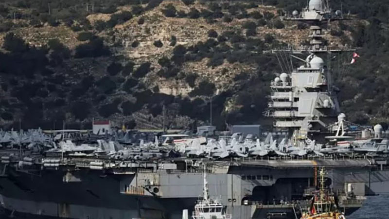 Американският самолетоносач "Джералд Форд" пристигна на остров Крит (ВИДЕО)