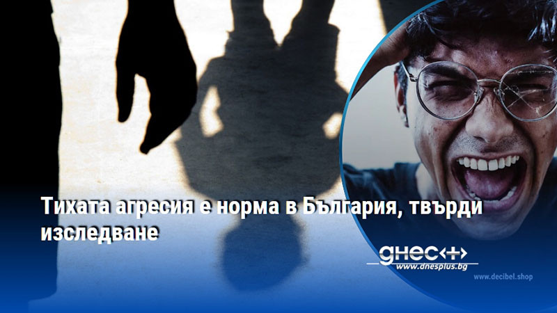 Тихата агресия е норма в България, твърди изследване