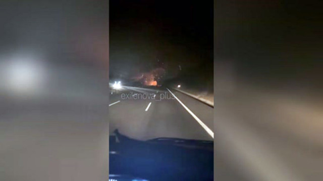 F-16 се разби на оживен път в Турция, пилотът е загинал