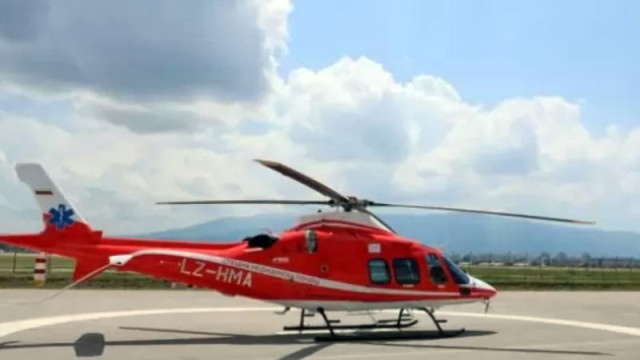 Медицински хеликоптери транспортираха 8-месечно бебе в тежко състояние и 91-годишна жена