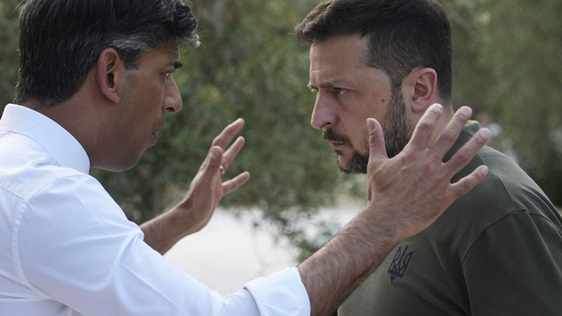 Зеленски назначи Риши Сунак за съветник по възстановяването на Украйна