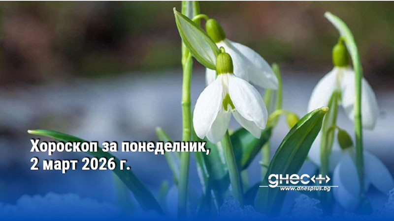 Хороскоп за понеделник, 2 март 2026 г.