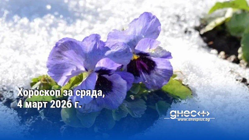 Хороскоп за сряда, 4 март 2026 г.