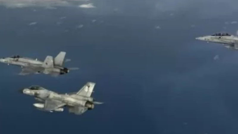 Гръцки F-16 прехванаха ливански дронове, изстреляни към Кипър - полет на Aegean се е върнал в Атина