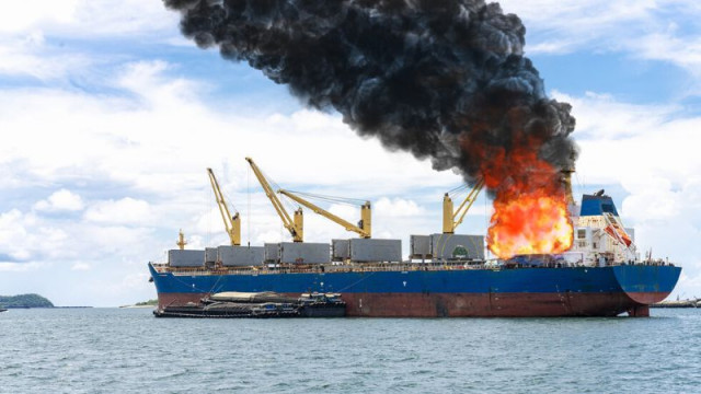 Британски контейнеровоз е ударен от снаряд в Ормузкия проток