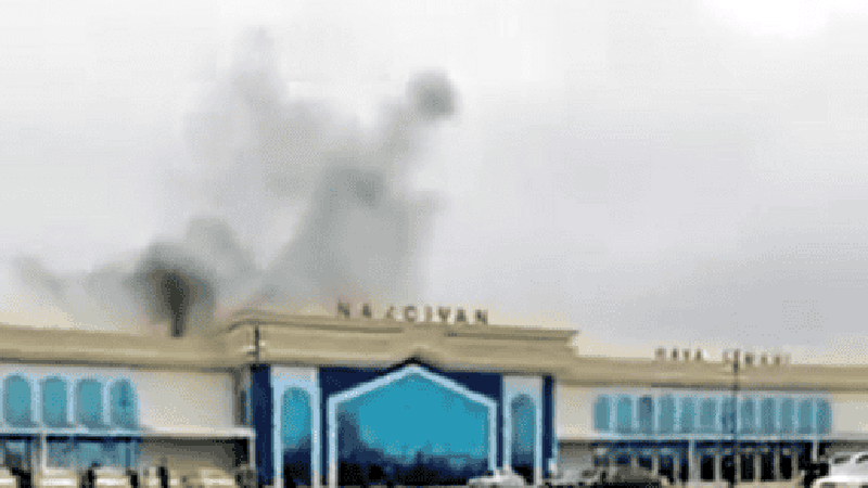 Иран удари летището в Нахичеван в Азербайджан