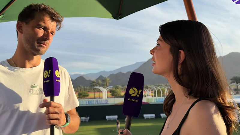 Григор пред руска журналистка: Завръщането ми е трудно, но ми хареса времето извън корта