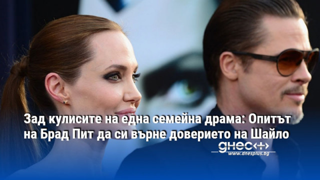 Зад кулисите на една семейна драма: Опитът на Брад Пит да си върне доверието на Шайло