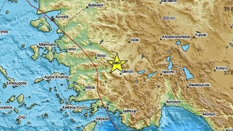 Земетресение от 5.1 по Рихтер в Западна Турция