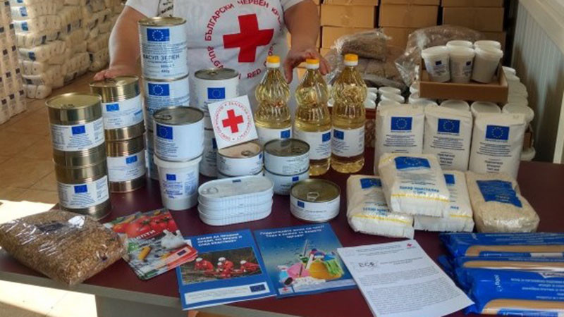 БЧК започва раздаването на храни за уязвими хора във Варненско