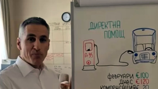 Обяснението Гюров: Как е формирана сумата за подпомагане заради поскъпването на горивата