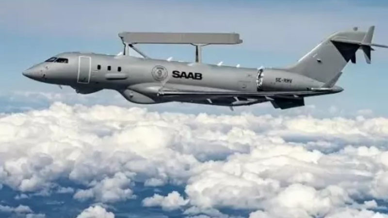 Ирански удар унищожи най-ценния военен самолет на ОАЕ - Saab GlobalEye