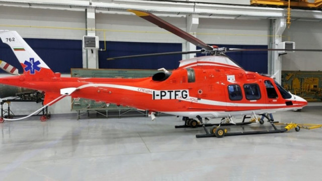 Транспортираха с въздушна линейка от Сливен до София млад мъж в животозастрашаващо състояние