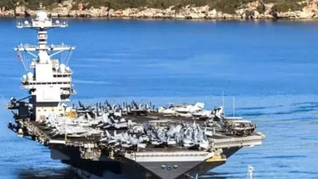 САЩ изтеглят най-големия самолетоносач от Близкия Изток след пожара на борда