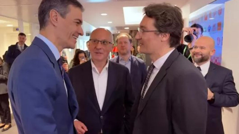 Педро Санчес към Крум Зарков: Успех на изборите и с нетърпение очаквам да работим заедно