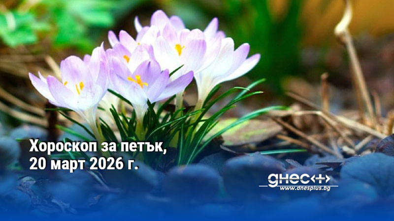 Хороскоп за петък, 20 март 2026 г.