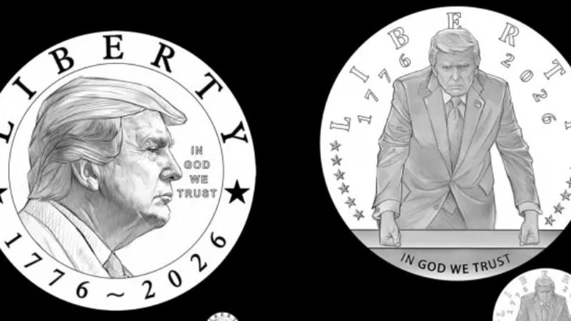 Въпреки забраните на закона: Тръмп ще присъства върху златна монета докато е на поста