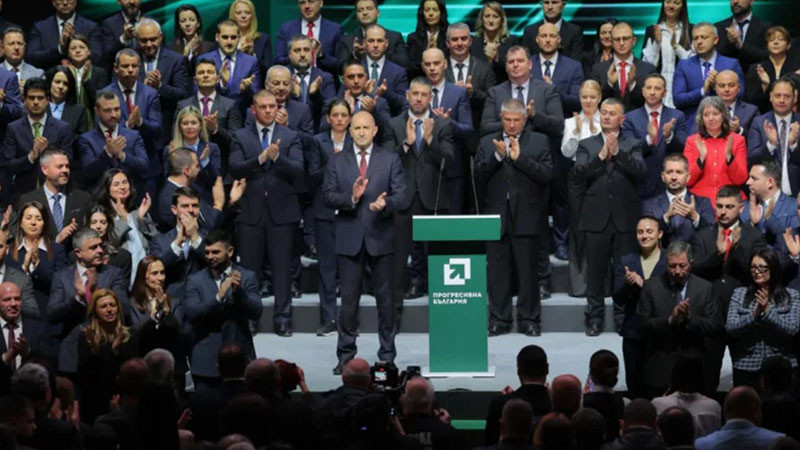 Радев в Пловдив даде старт на кампанията на „Прогресивна България“