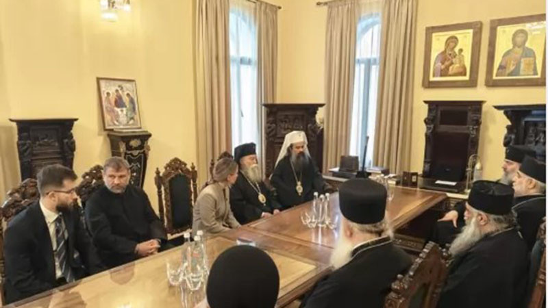 Патриарх Даниил посети Грузинския синод