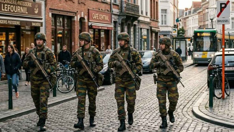 Белгия разположи военни в големите градове