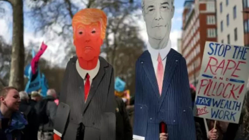 В Лондон протестираха срещу крайната десница