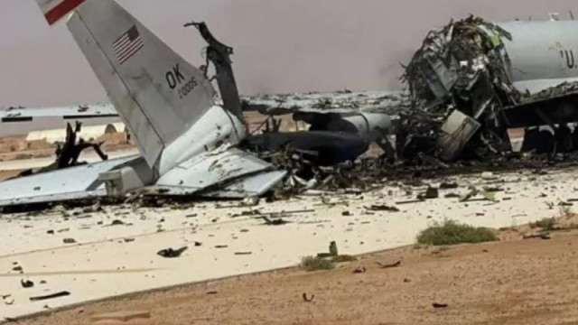 САЩ изгубиха критично важен самолет при иранска атака в Саудитска Арабия