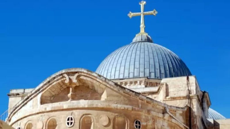 Израелската полиция не позволи на латинския патриарх на Йерусалим да отслужи литургия за Цветница