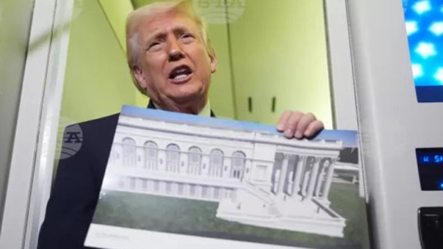 Тръмп строи скрит военен комплекс под новата бална зала в Белия дом