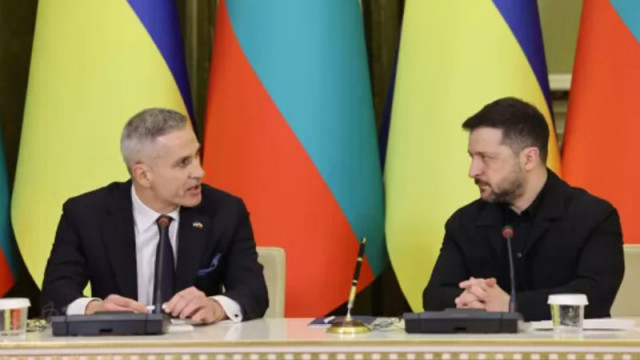 Гюров подписа 10-годишно споразумение със Зеленски