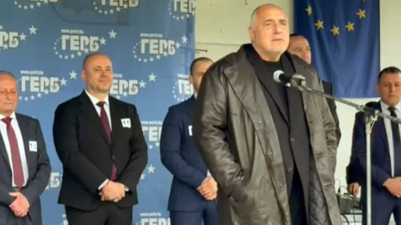 Борисов в Дулово: Действията на МВР ни мобилизират, най-много гласове ще дойдат при ГЕРБ