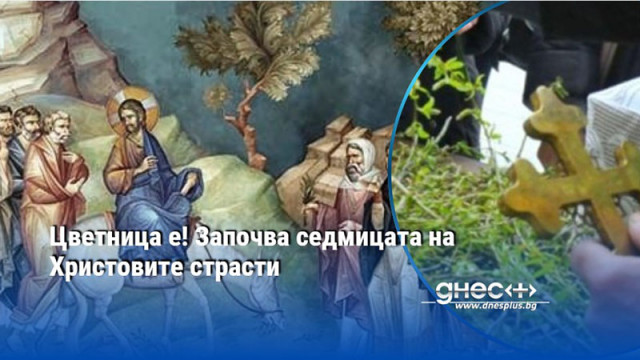 Цветница е! Започва седмицата на Христовите страсти