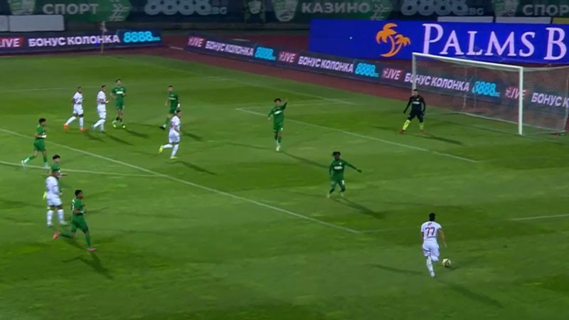 ЦСКА продължи серията си от победи над Берое в мач без българин титуляр