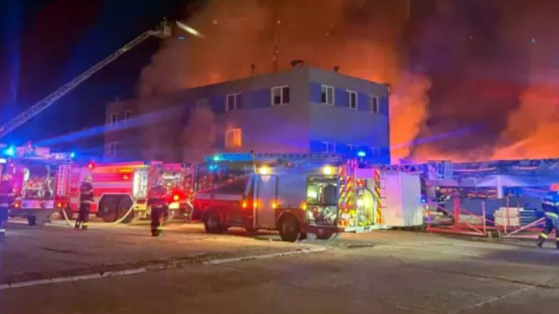 Задържаха в България заподозрян за палеж на оръжеен склад в Чехия