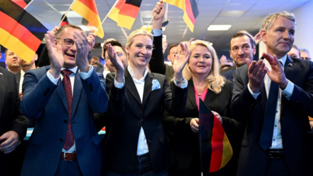 „Алтернатива за Германия“ изпревари консерваторите на Мерц в ново проучване