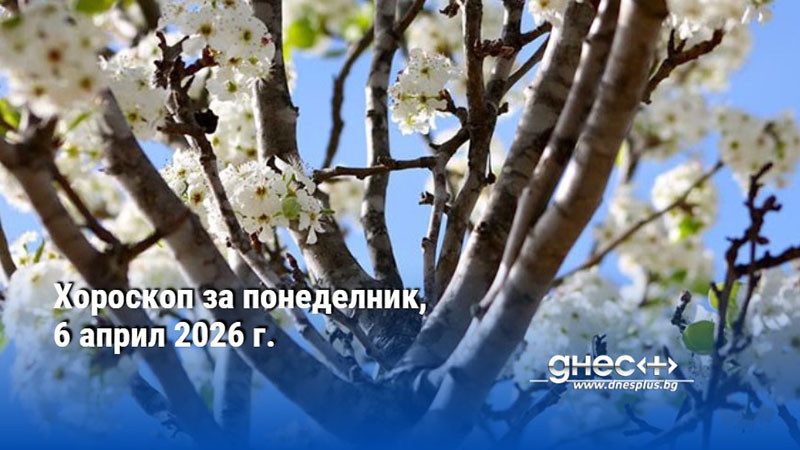 Хороскоп за понеделник, 6 април 2026 г.