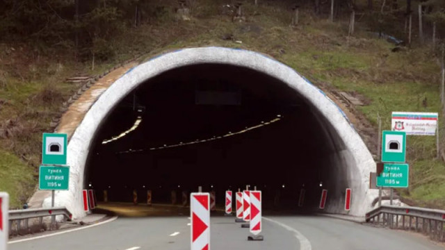 Задържаха шофьор на камион, блокирал умишлено движението в тунел „Витиня“