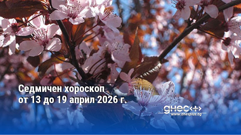 Седмичен хороскоп от 13 до 19 април 2026 г.